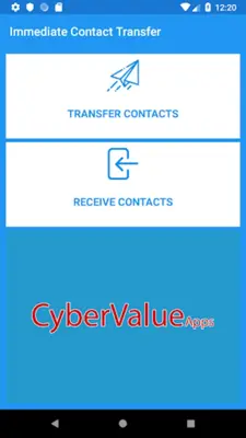 Immediate Contact Transfer android App screenshot 4